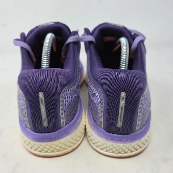 Saucony Freedom ISO Womens Running Shoes Purple/Orange Size 7.5 - Picture 5 of 8